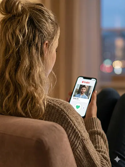 Creating dating app accounts to attract new followers